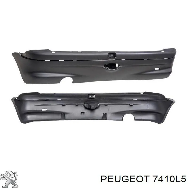 7410L5 Peugeot/Citroen Zderzak tylny