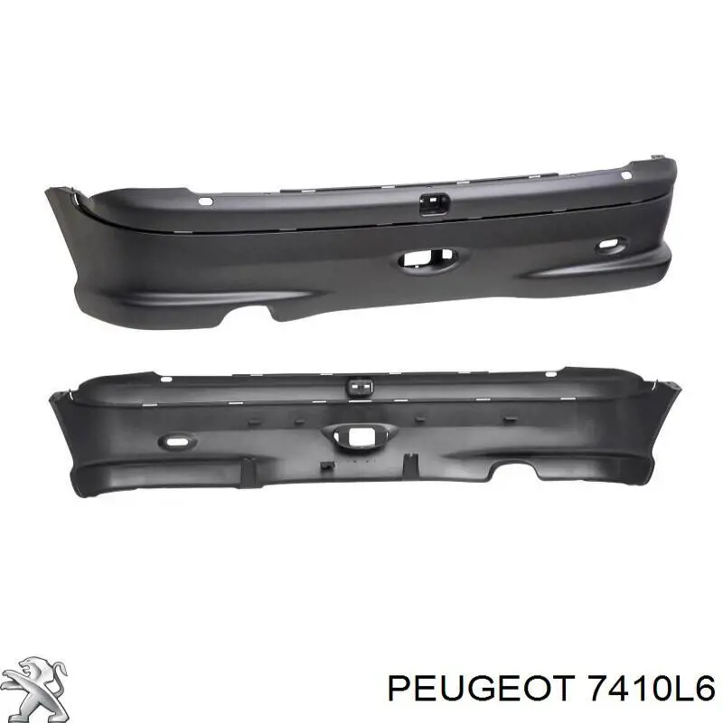 Zderzak tylny Peugeot/Citroen 7410L6 cena, od 170,26 USD