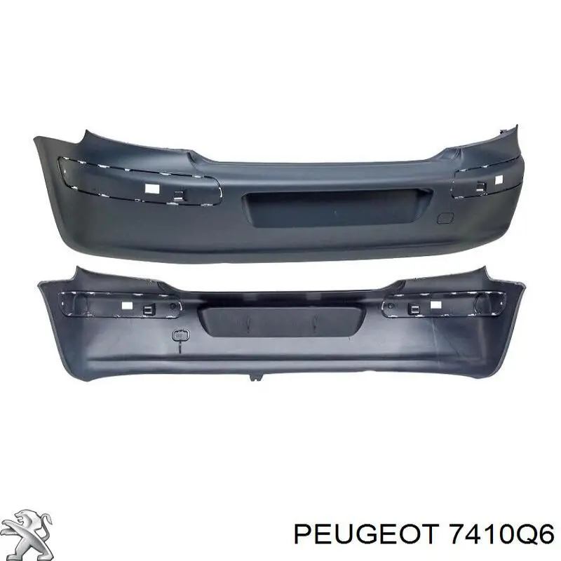 Zderzak tylny Peugeot/Citroen 7410Q6 cena, od 165,89 USD