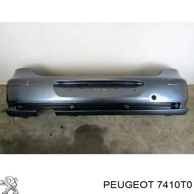Zderzak tylny do Peugeot 307 CC 3B
