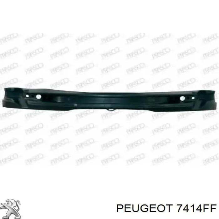 Wzmocnienie zderzaka przedniego do Peugeot 406  8E, F