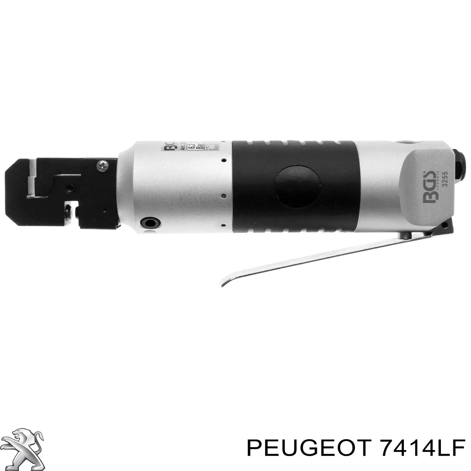 Do koszyka 7414LF Peugeot/Citroen Zaślepka haku holowniczego zderzaka przednia