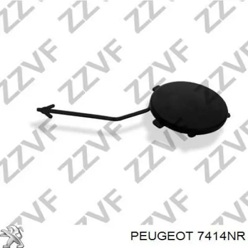 Zaślepka haku holowniczego zderzaka przednia Peugeot/Citroen 7414NR cena, od 7,88 USD
