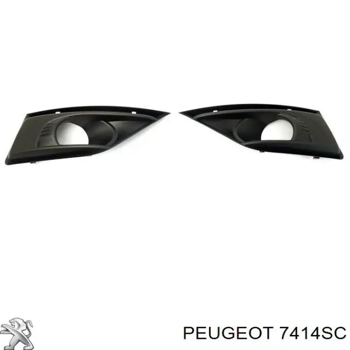 Do koszyka 7414SC Peugeot/Citroen Kratka zderzaka przedniego