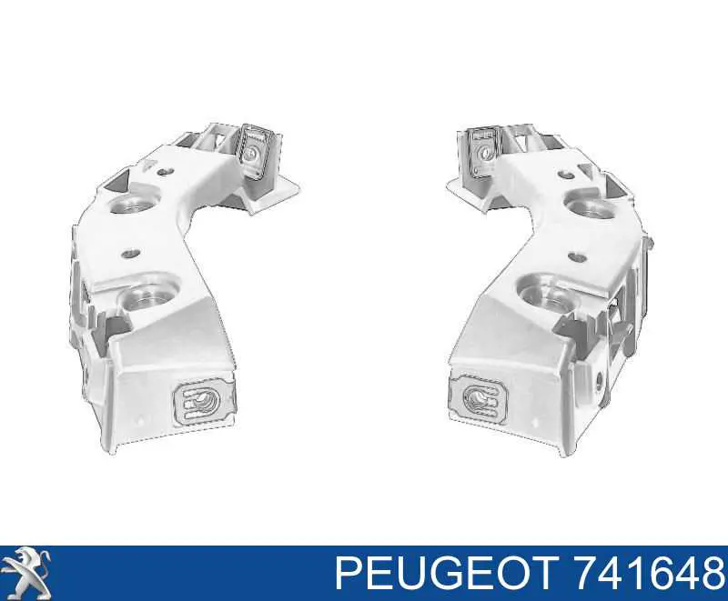 Zestaw mocowań/ wsporników zderzaka przedniego Peugeot/Citroen 741648 cena, od 28,30 USD