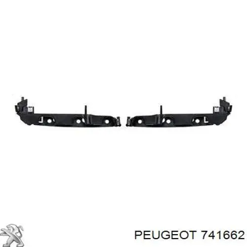 Zestaw mocowań/ wsporników zderzaka przedniego Peugeot/Citroen 741662 cena, od 71,06 USD