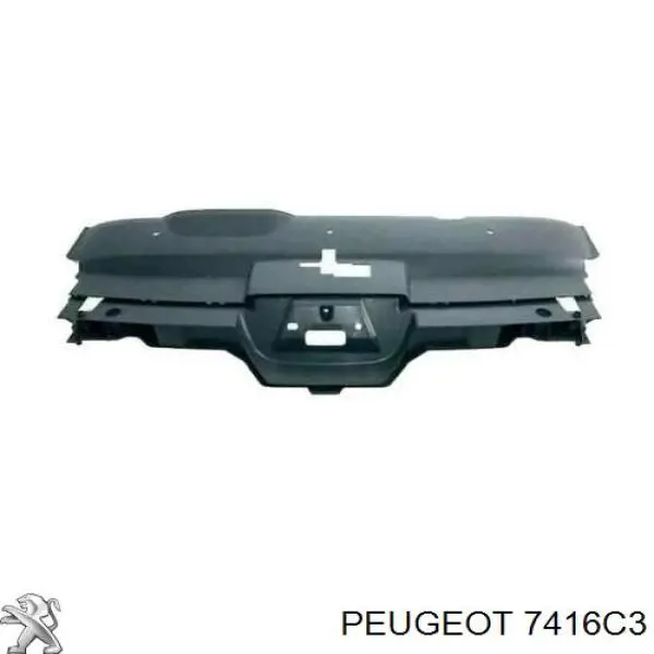 Atrapa chłodnicy Peugeot 407 SW kombi (6E) (2004 - 2011) cena, od 49,08 USD