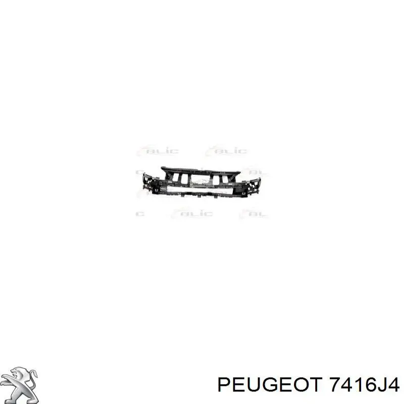 Do koszyka 7416J4 Peugeot/Citroen Wzmocnienie zderzaka przedniego