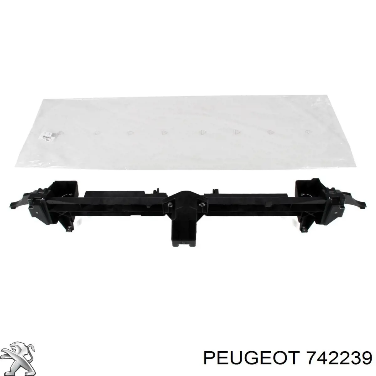 742239 Peugeot/Citroen Wzmocnienie zderzaka przedniego