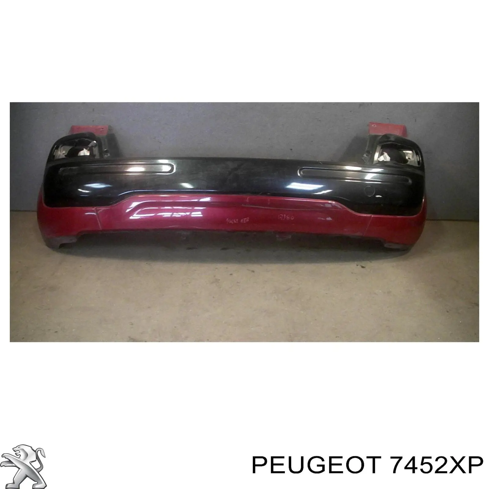 Zderzak tylny do Citroen C3 Picasso SH