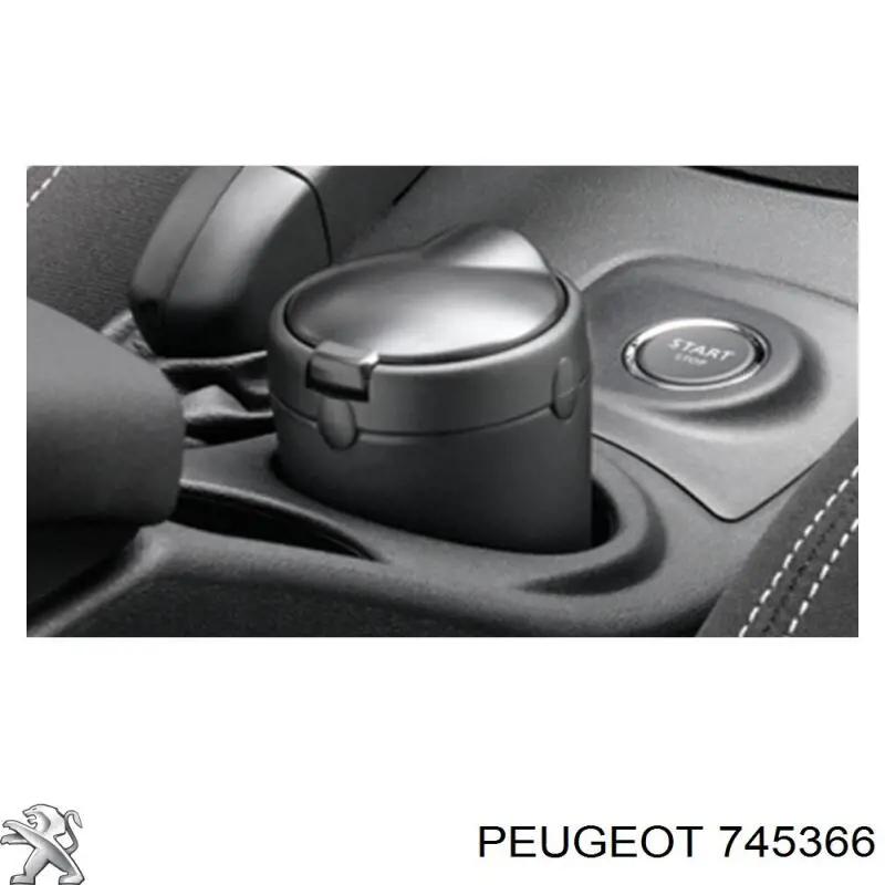 Do koszyka 745366 Peugeot/Citroen Zaślepka (kratki) lamp przeciwmgielnych zderzaka przedniego lewa