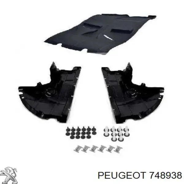 Osłona silnika, miski (przedziału silnika) Peugeot/Citroen 748938 cena, od 51,07 USD