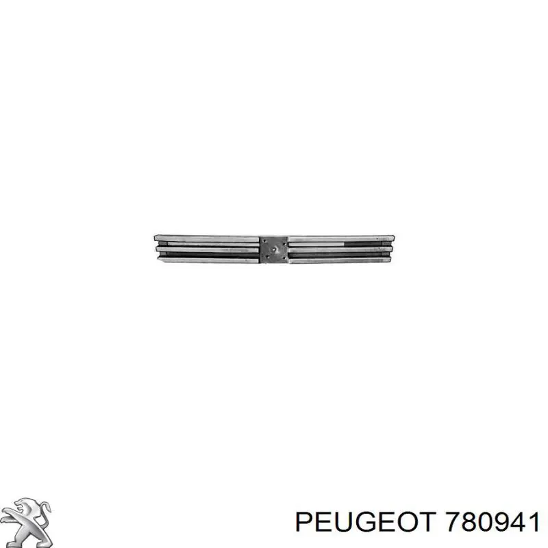Atrapa chłodnicy Peugeot 205 I hatchback (741A, C) (1983 - 1987) cena, od 71,94 USD