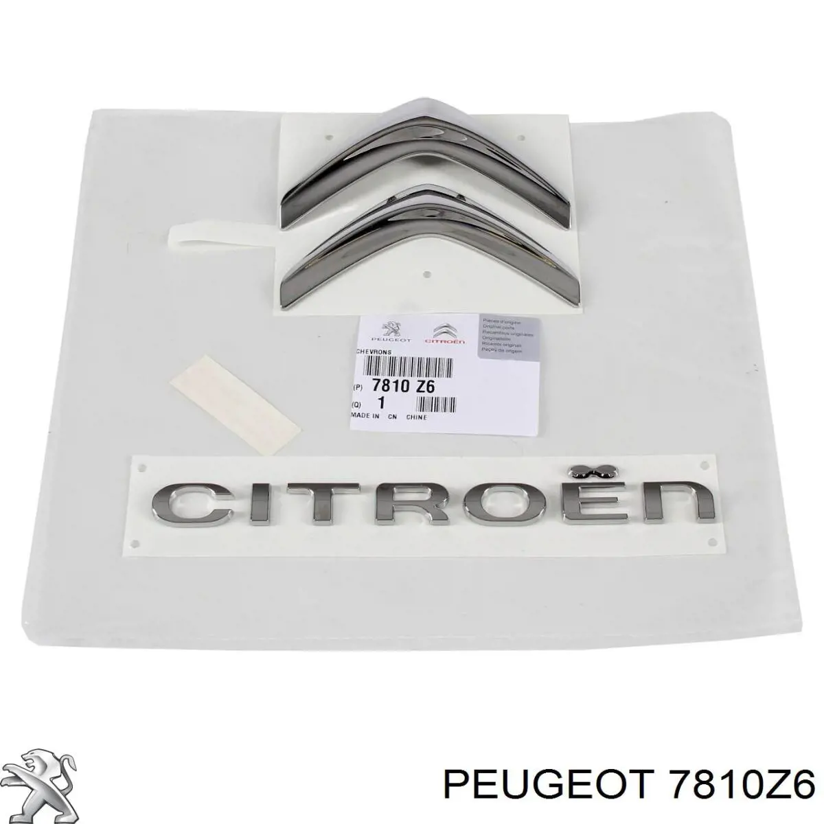 Emblemat na klapę bagaznika (znaczek firmowy) Citroen C4 II hatchback (B7) (2010 - 2026) cena, od 47,71 USD