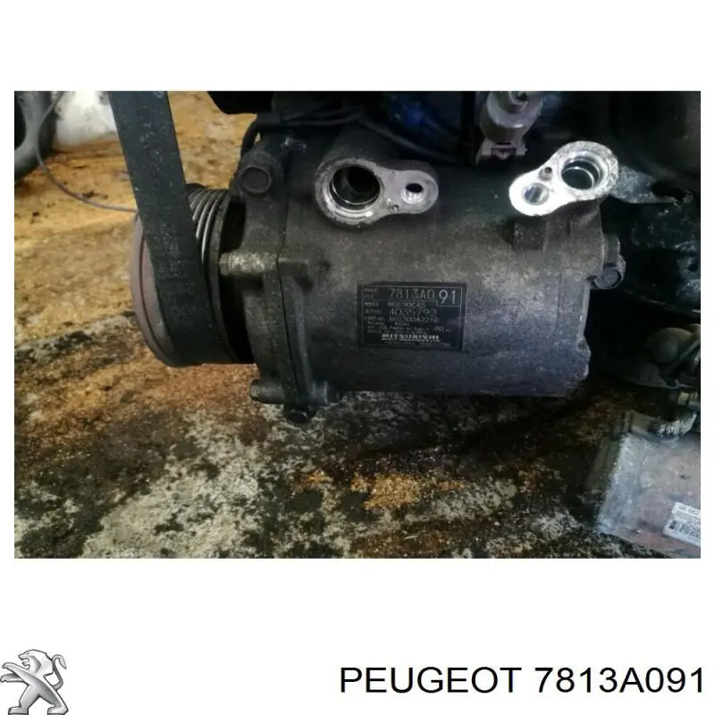 Do koszyka 7813A091 Peugeot/Citroen Sprężarka klimatyzacji