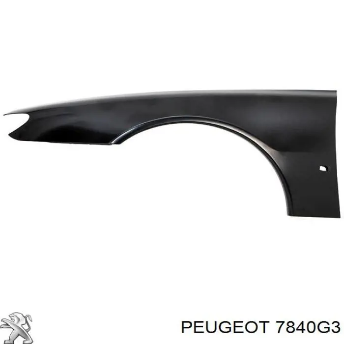 Błotnik przedni lewy do Peugeot 406  8C