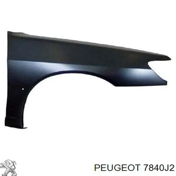 Błotnik przedni lewy Peugeot/Citroen 7840J2 cena, od 100,45 USD