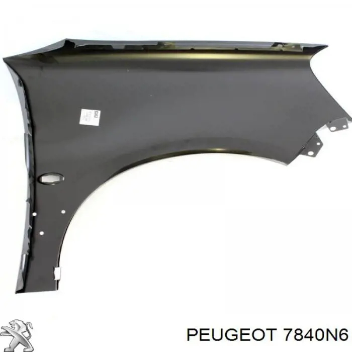 Błotnik przedni lewy Peugeot/Citroen 7840N6 cena, od 68,45 USD
