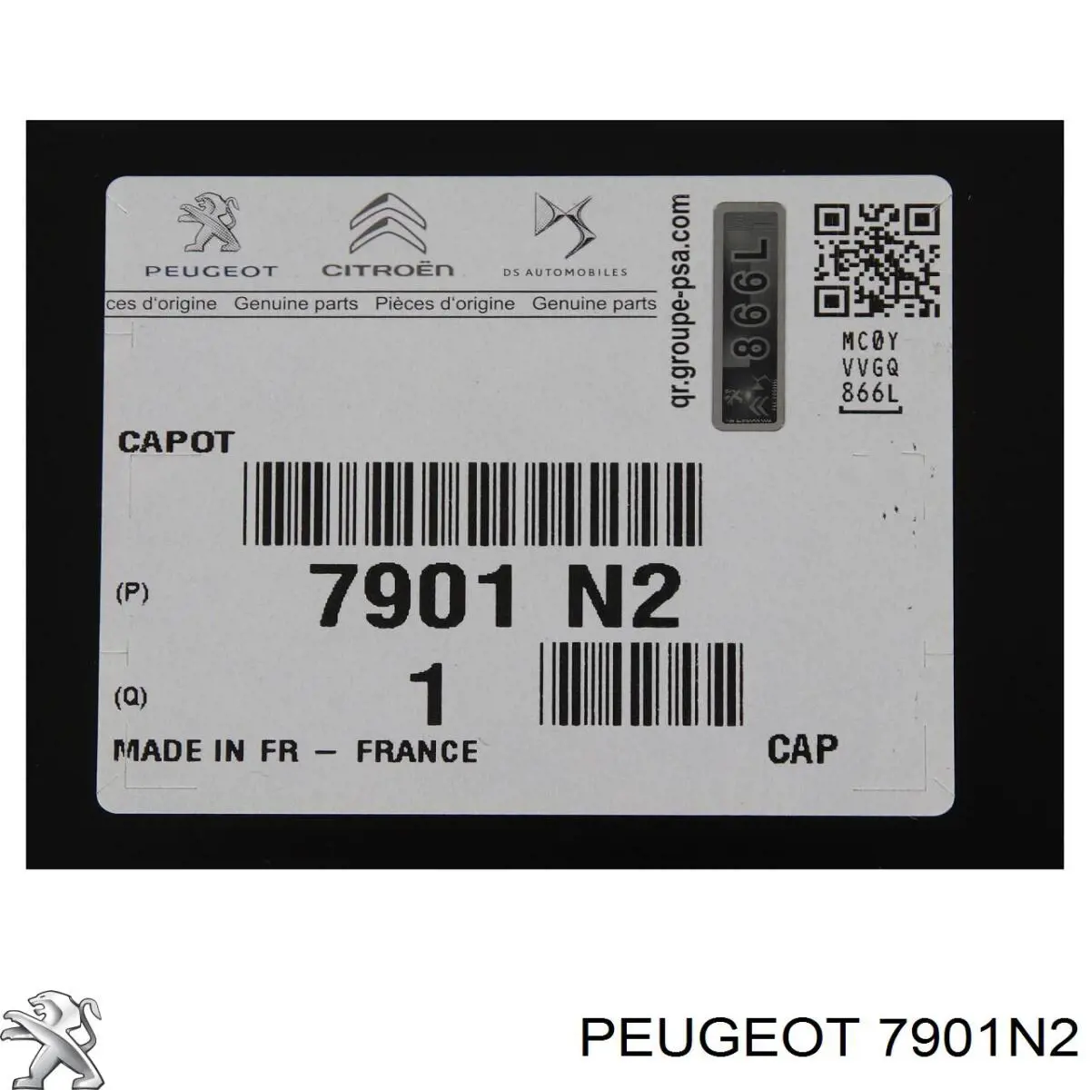 Maska silnika Peugeot/Citroen 7901N2 cena, od 119,18 USD