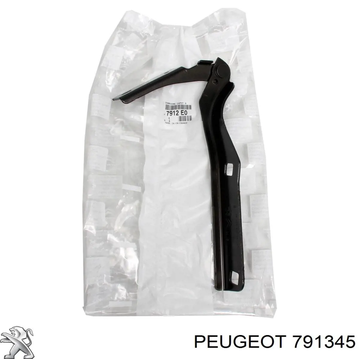 Zawias maski prawy Peugeot/Citroen 791345 cena, od 42,54 USD
