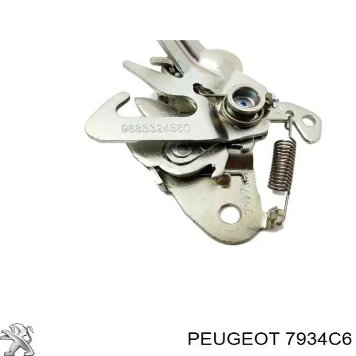 7934C6 Peugeot/Citroen Zamek maski