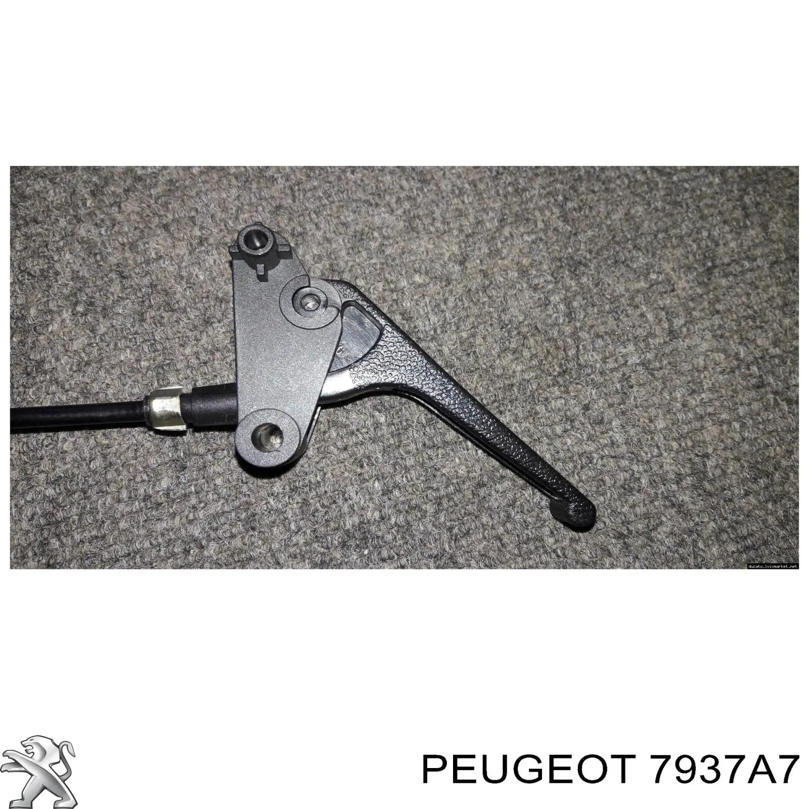 Linka otwierania maski Peugeot/Citroen 7937A7 cena, od 28,53 USD