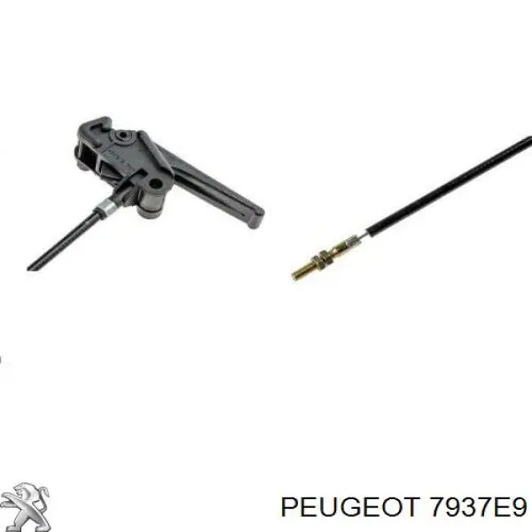 Linka otwierania maski Peugeot/Citroen 7937E9 cena, od 17,10 USD
