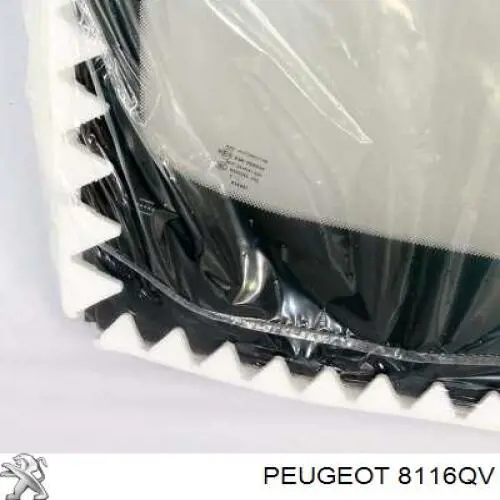 Do koszyka 8116QV Peugeot/Citroen Szyba przednia