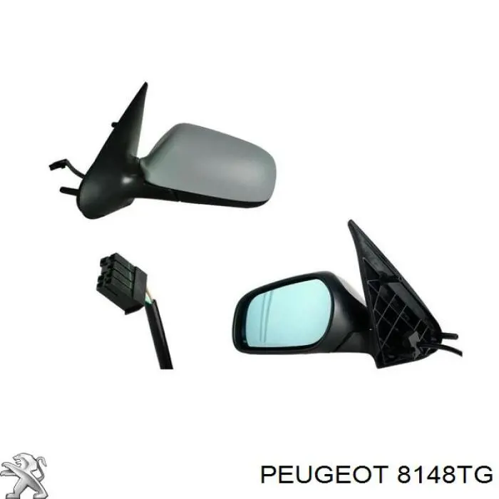 Lusterko wsteczne lewe Peugeot/Citroen 8148TG cena, od 71,51 USD