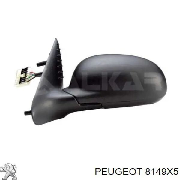 Lusterko wsteczne prawe Peugeot/Citroen 8149V1 cena, od 47,67 USD