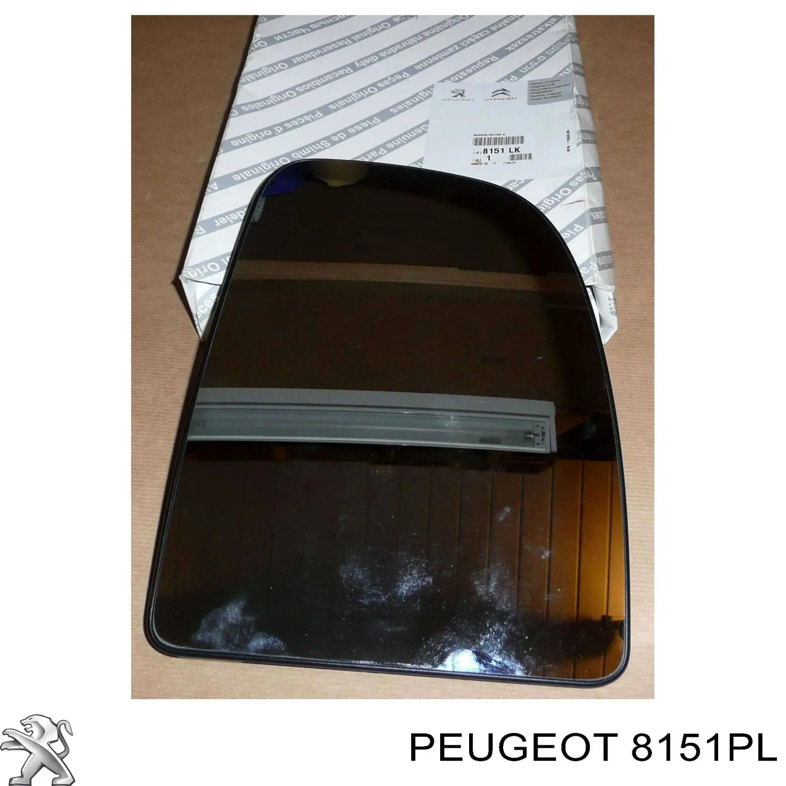 8151PL Peugeot/Citroen Wkład lusterka wstecznego prawego