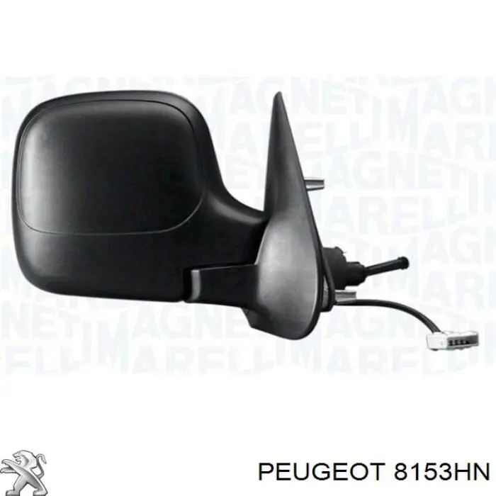 Lusterko wsteczne lewe Peugeot/Citroen 8153HN cena, od 61,69 USD