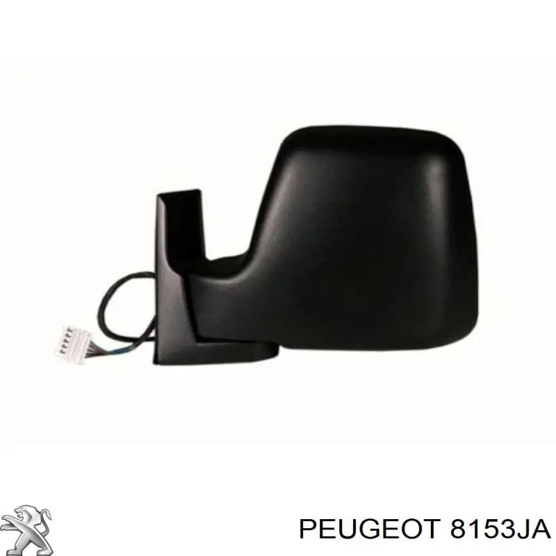 Do koszyka 8153JA Peugeot/Citroen Lusterko wsteczne prawe