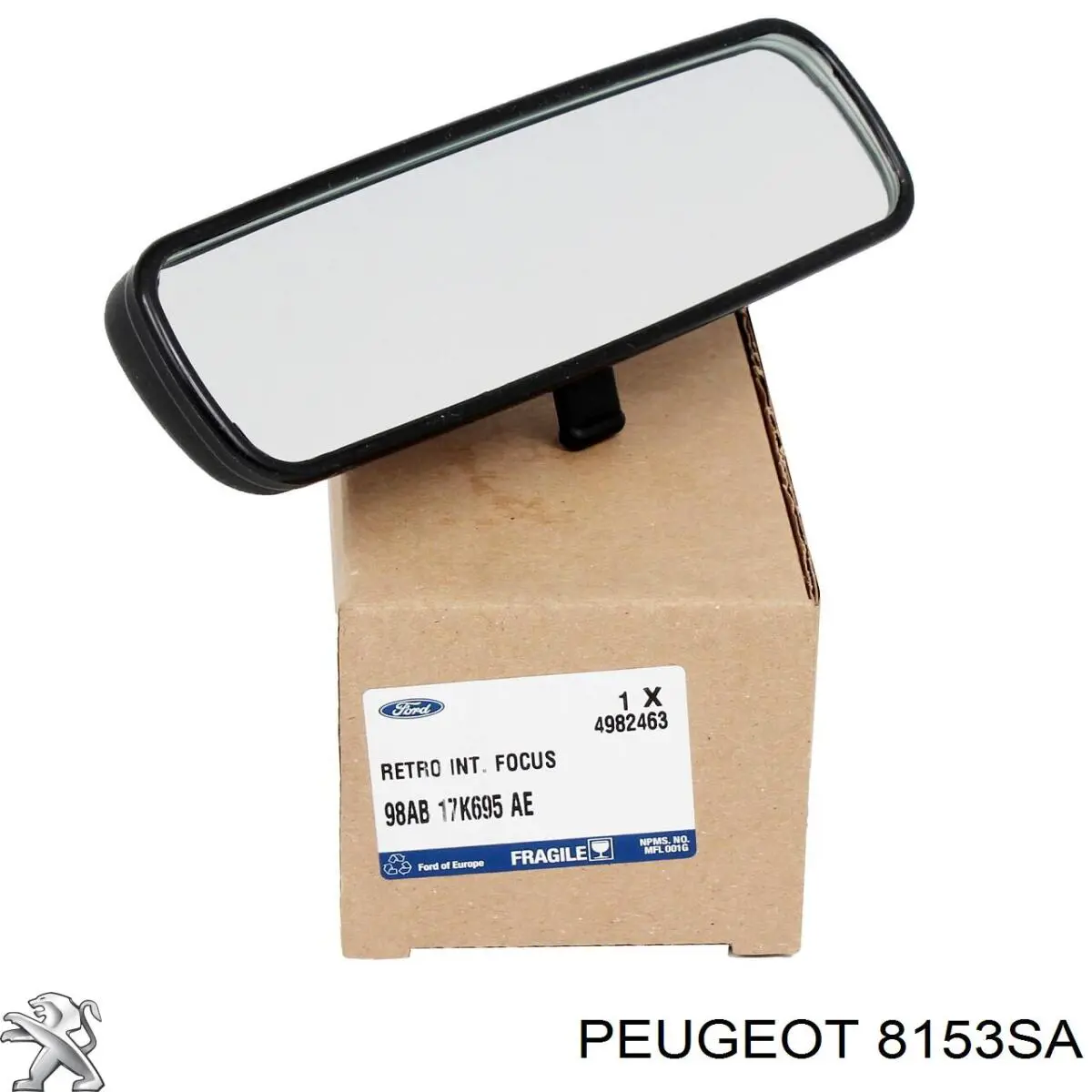 Lusterko wewnętrzne Citroen C4 GRAND PICASSO I minivan (UA) (2006 - 2013) cena, od 91,25 USD