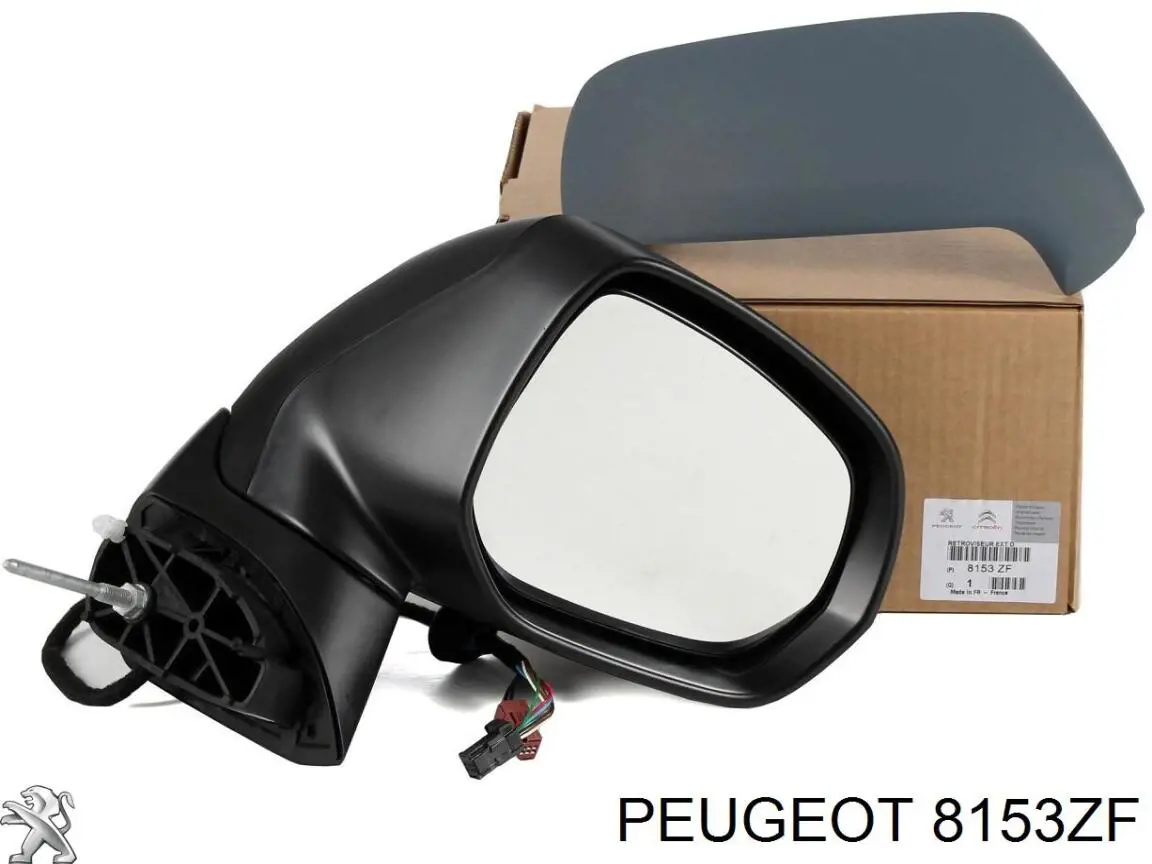 Lusterko wsteczne prawe Peugeot/Citroen 8153ZF cena, od 167,25 USD