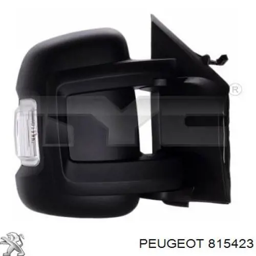 815423 Peugeot/Citroen Lusterko wsteczne lewe