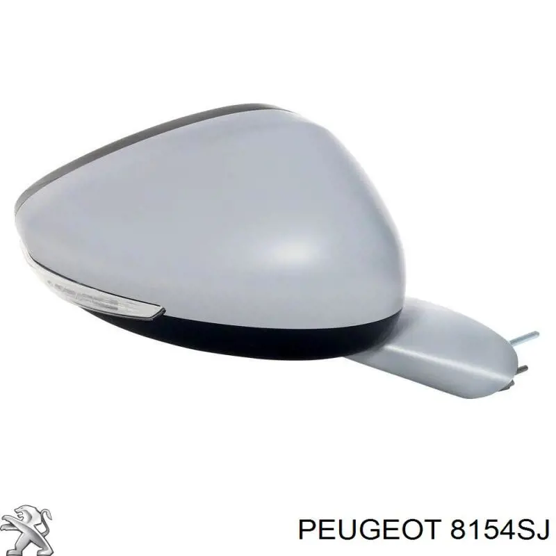 8154SJ Peugeot/Citroen Lusterko wsteczne prawe