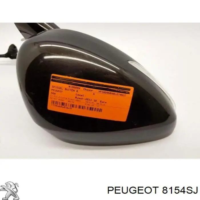 Lusterko wsteczne prawe Peugeot/Citroen 8154SJ cena, od 250,28 USD