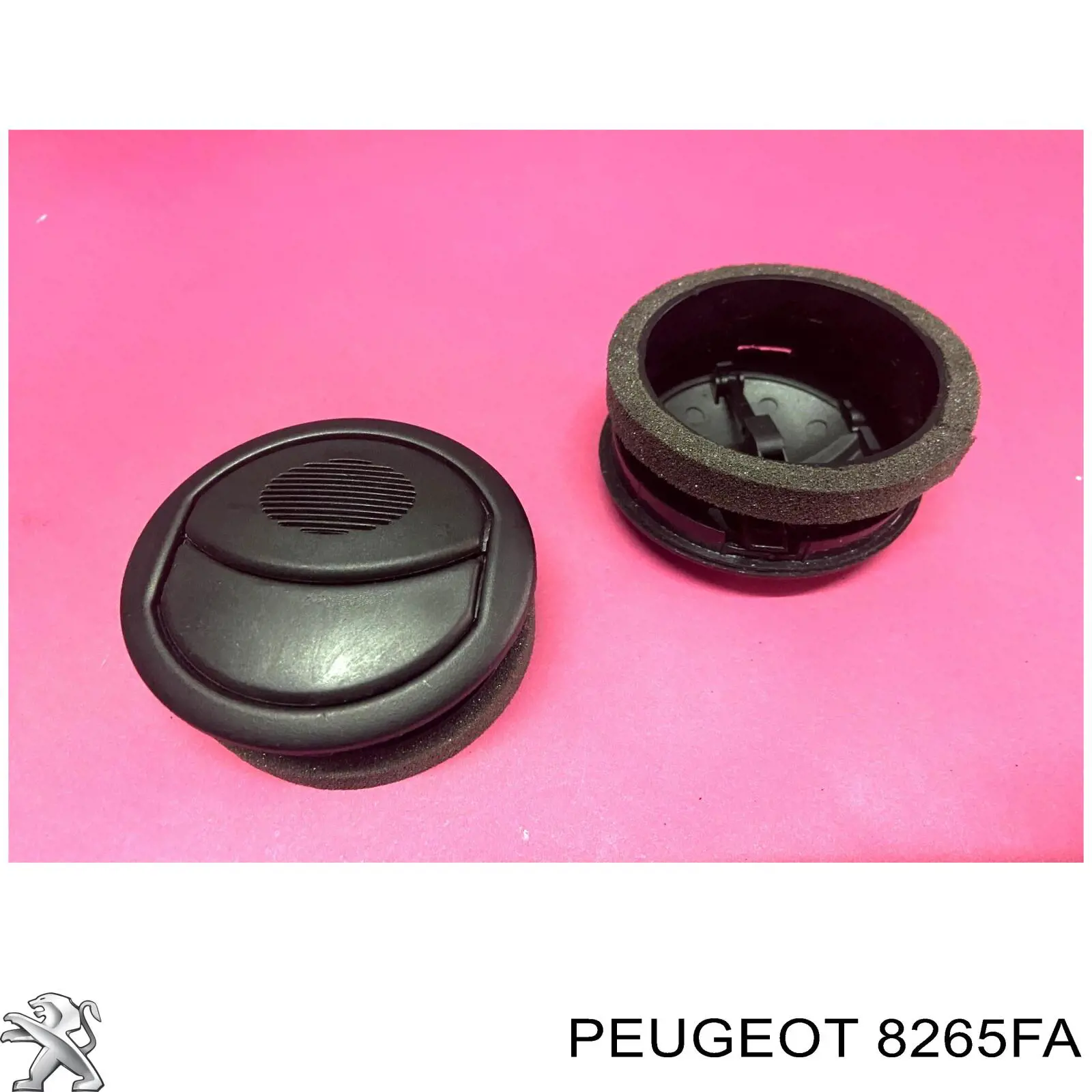 Kratka wentylacji wnętrza na "torpedo" Peugeot/Citroen 8265FA cena, od 14,69 USD