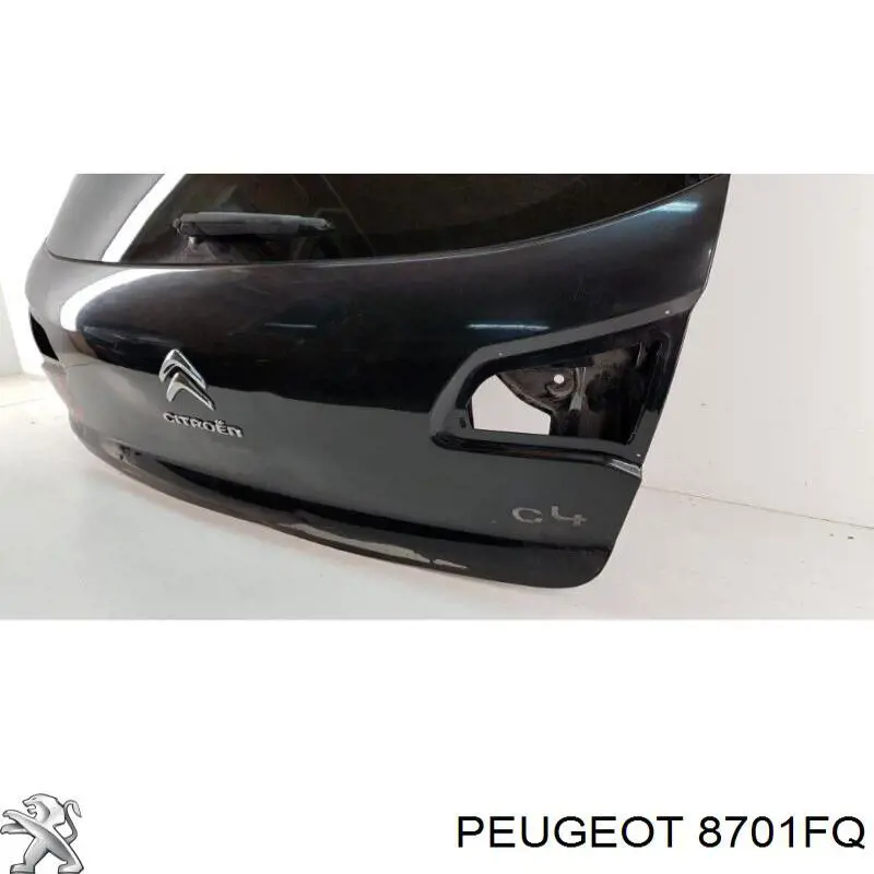 Drzwi tylne (bagażnika 3/5) Citroen C4 II hatchback (B7) (2010 - 2026) cena, od 426,88 USD