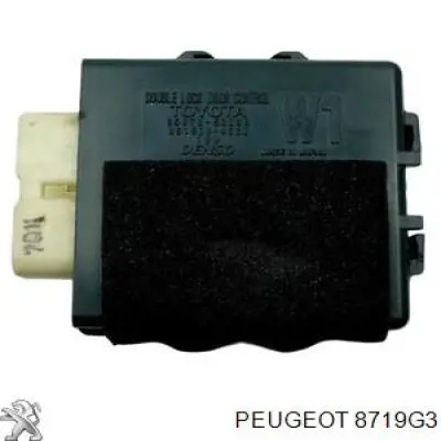 Do koszyka 8719G3 Peugeot/Citroen Zamek klapy bagażnika (3/5 drzwi tylnych)
