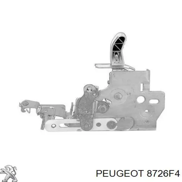 Zamek drzwi tylnych prawych skrzydłowych Peugeot/Citroen 8726F4 cena, od 124,41 USD