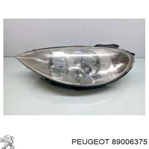 Reflektor lewy do Peugeot 807  E