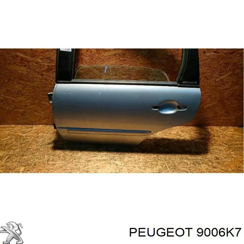 Drzwi tylne lewe Citroen C3 I hatchback (FC) (2002 - 2009) cena, od 219,91 USD