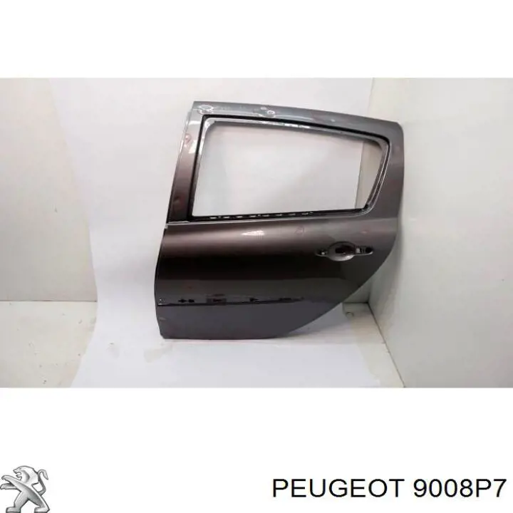 Do koszyka Drzwi tylne prawe Citroen C4 PICASSO I UD