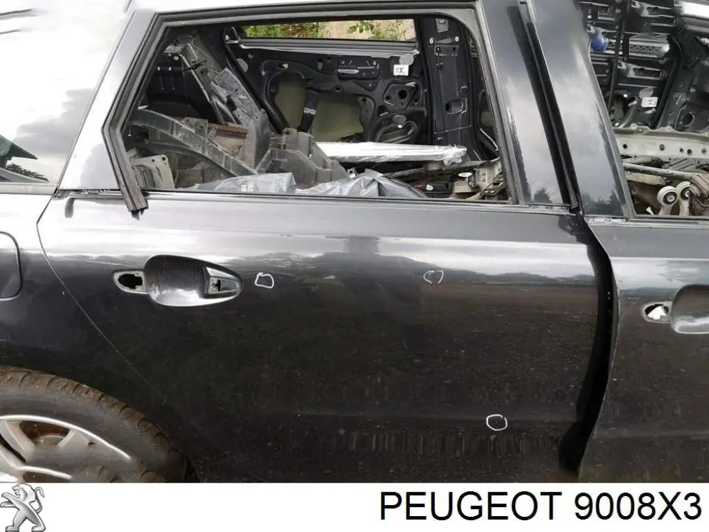 Drzwi tylne prawe do Peugeot 508 I 8D