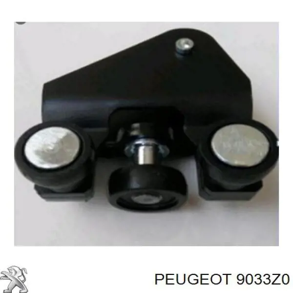 Do koszyka 9033Z0 Peugeot/Citroen Rolka drzwi bocznych (przesuwnych) prawa dolna
