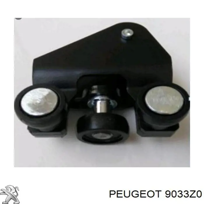 Do koszyka 2352Z70 Polcar Rolka drzwi bocznych (przesuwnych) prawa dolna