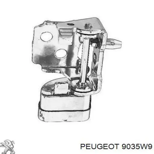 9035W9 Peugeot/Citroen Zawias drzwi przednich lewych