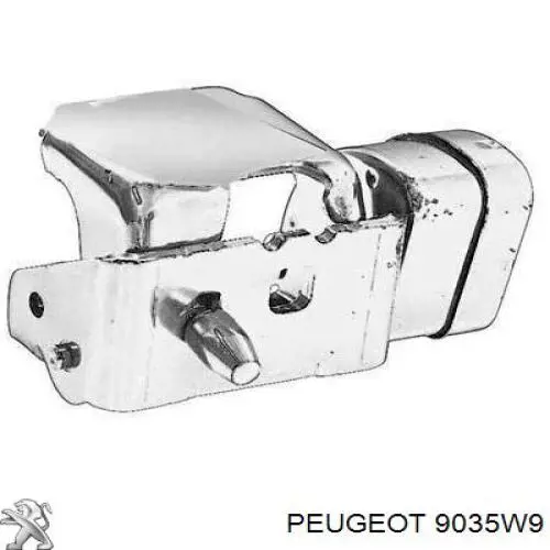 Zawias drzwi przednich lewych Peugeot/Citroen 9035W9 cena, od 169,57 USD